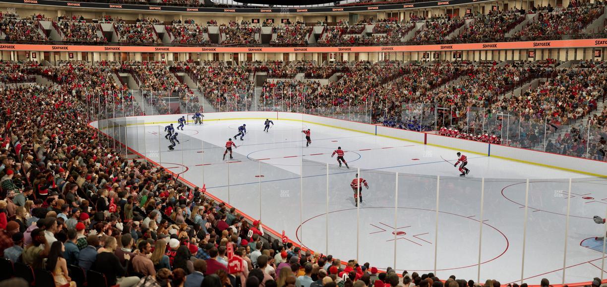 United Center - Section 108 Seat View