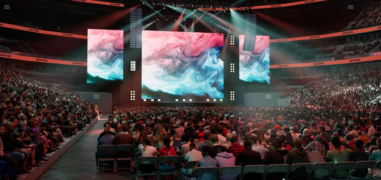 United Center - Section 108 Seat View