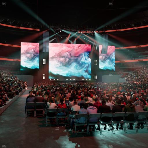 United Center - Section 108 Seat View