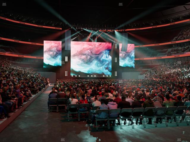 United Center - Section 108 Seat View