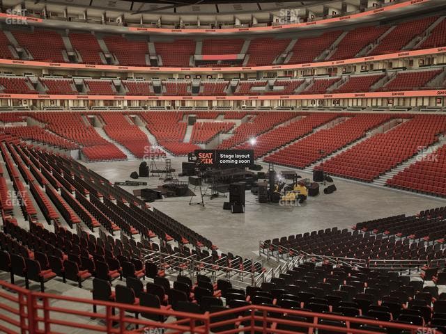 United Center - Section 108 Seat View