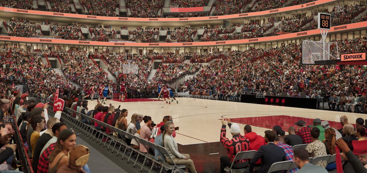 United Center - Section 109 Seat View