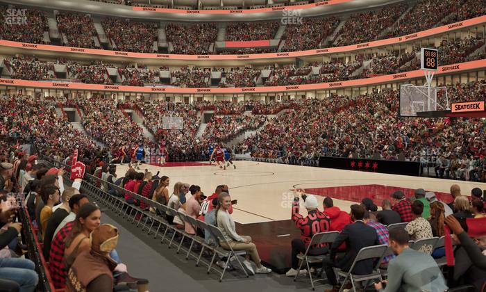 United Center - Section 109 Seat View
