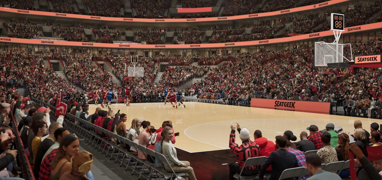 United Center - Section 109 Seat View