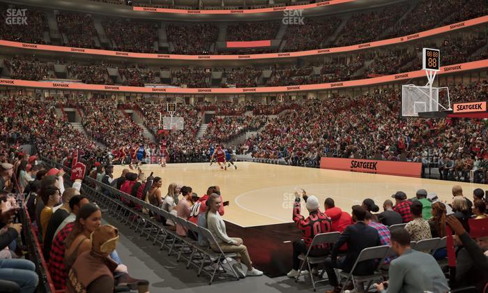United Center - Section 109 Seat View