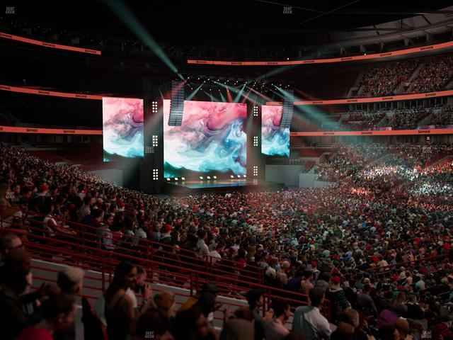 United Center - Section 109 Seat View United Center - Section 109 Seat View