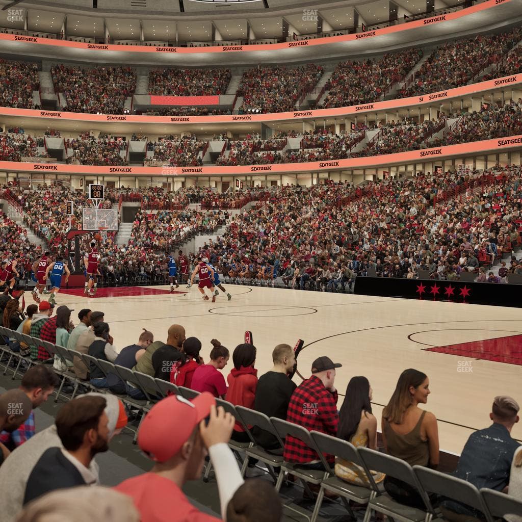 United Center - Section 110 Seat View