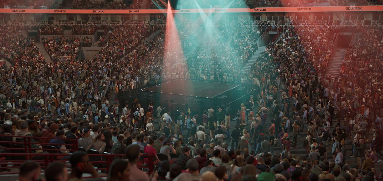 United Center - Section 110 Seat View