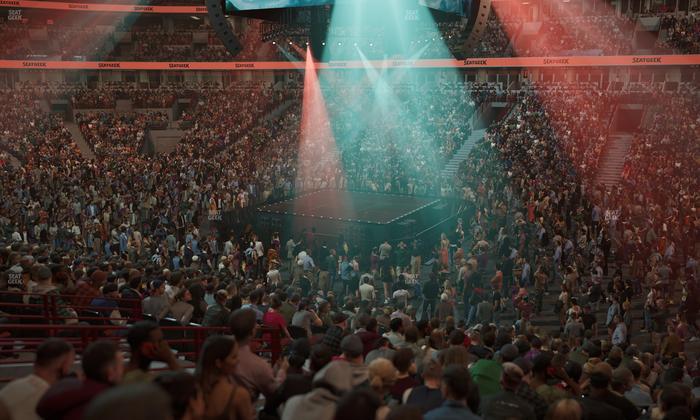 United Center - Section 110 Seat View