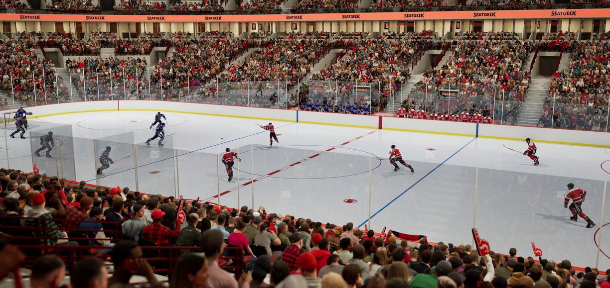 United Center - Section 110 Seat View