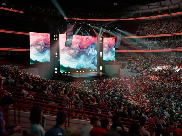 United Center - Section 110 Seat View United Center - Section 110 Seat View