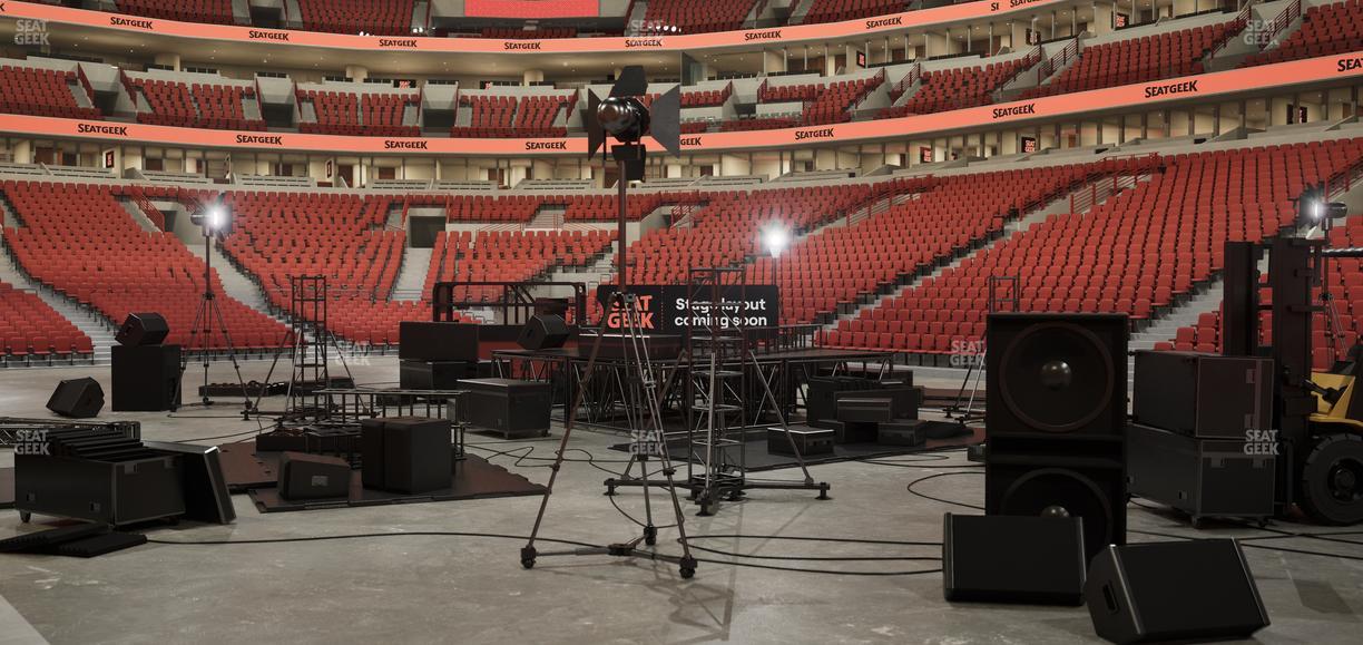 United Center - Section 110 Seat View
