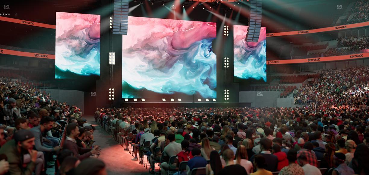 United Center - Section 110 Seat View