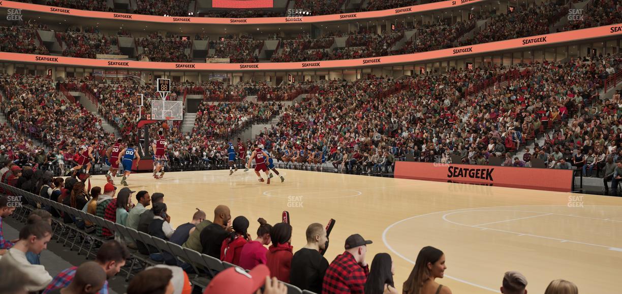 United Center - Section 110 Seat View