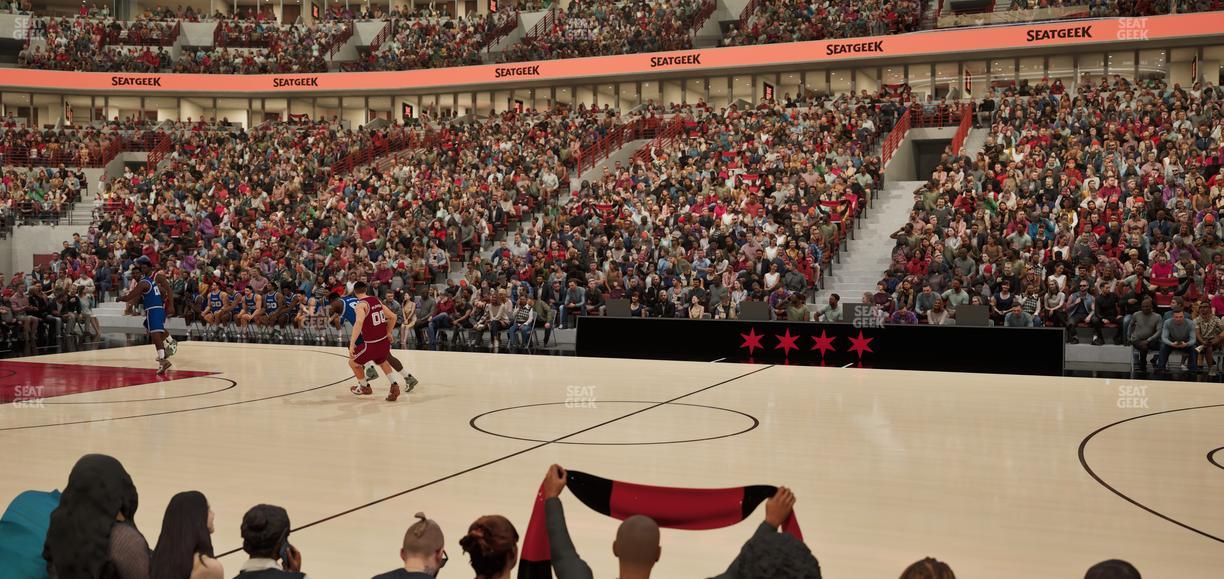 United Center - Section 111 Seat View