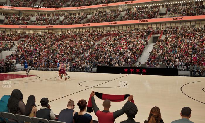 United Center - Section 111 Seat View