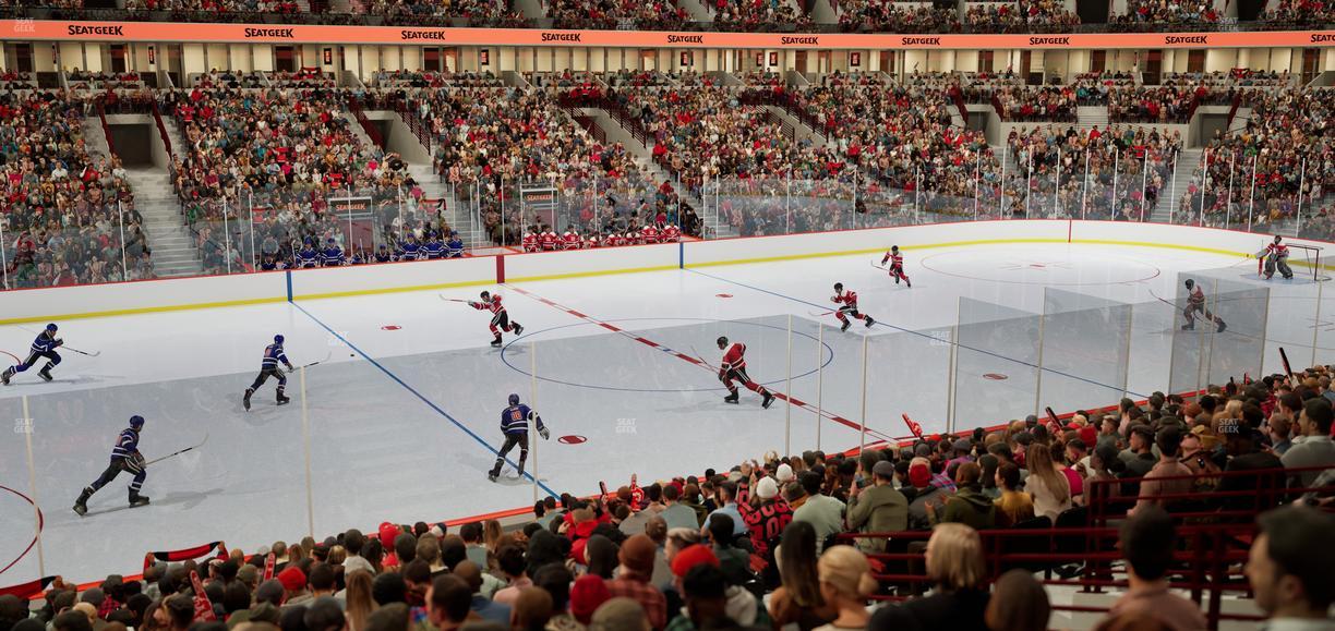 United Center - Section 113 Seat View