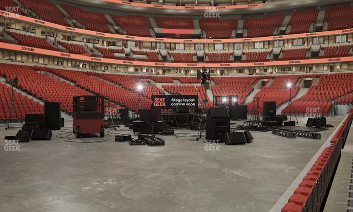 United Center - Section 114 Seat View