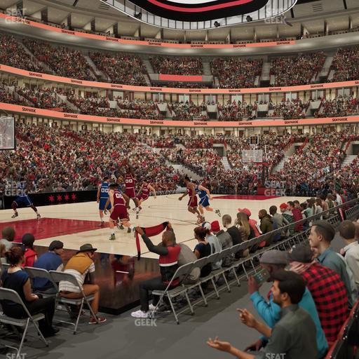 United Center - Section 114 Seat View