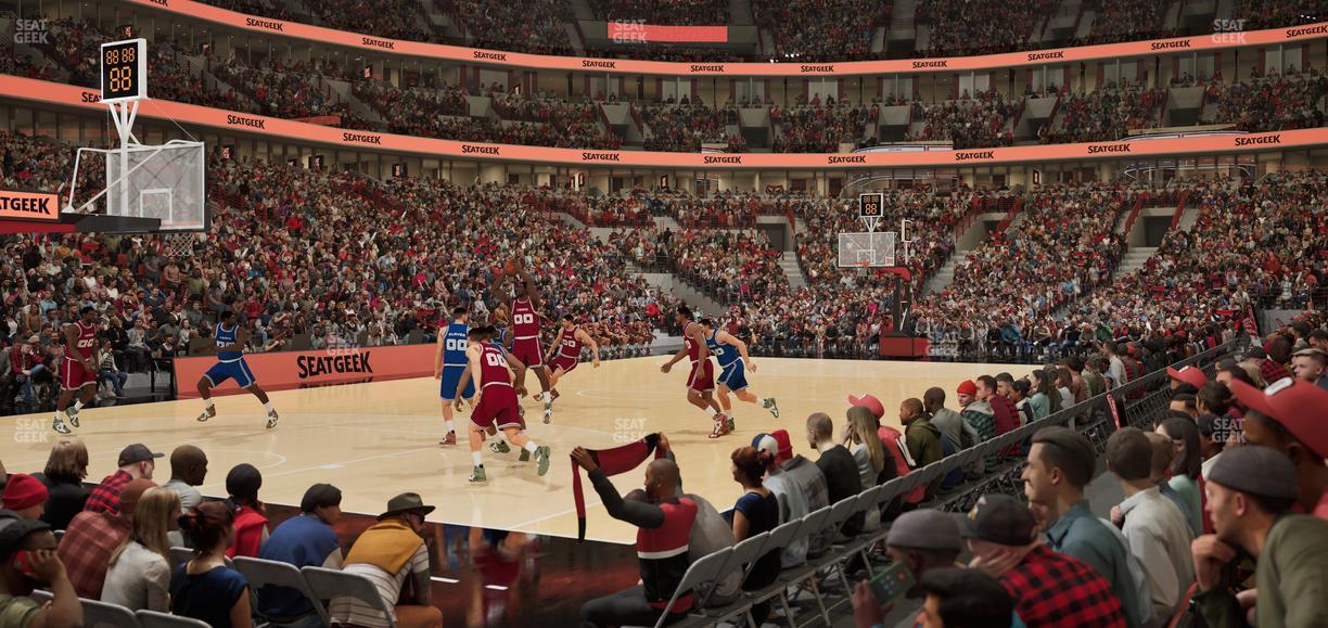 United Center - Section 114 Seat View