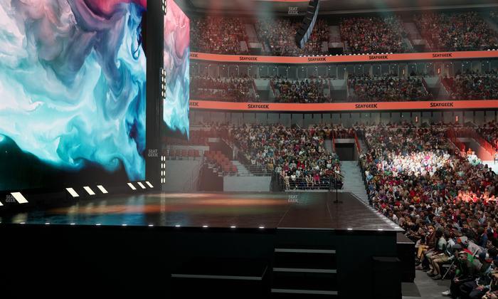 United Center - Section 114 Seat View