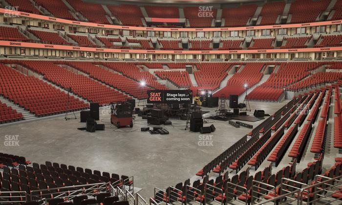United Center - Section 115 A Seat View
