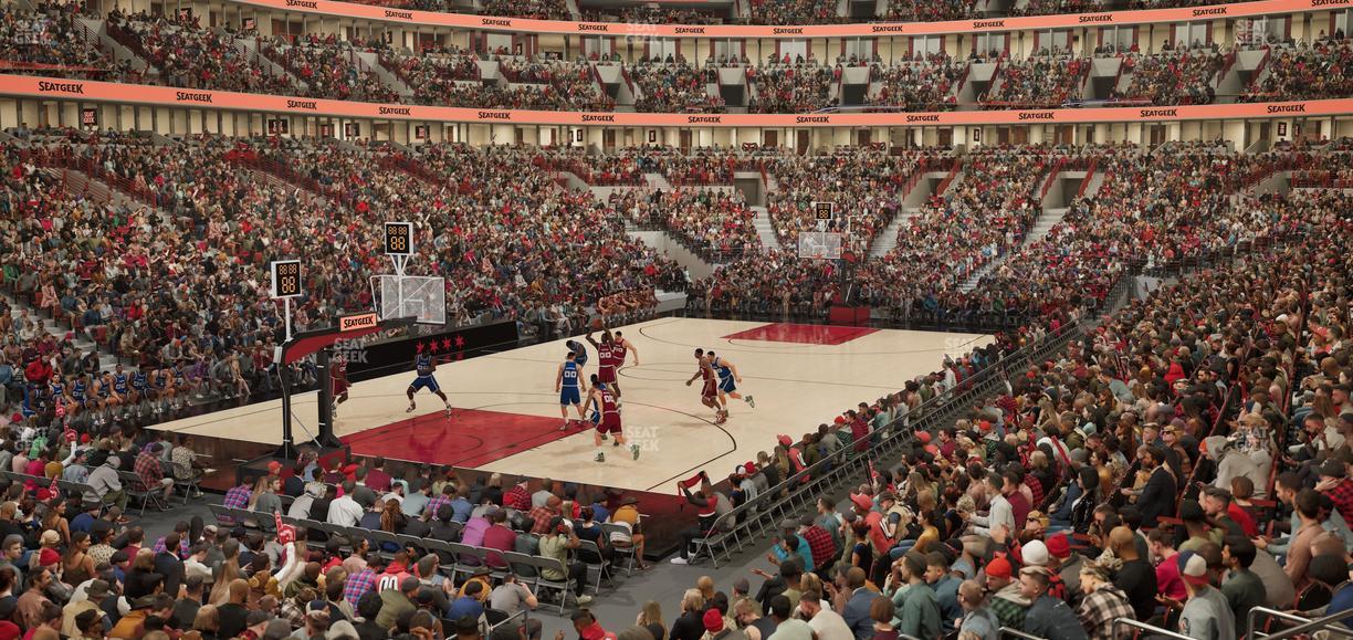 United Center - Section 115 A Seat View