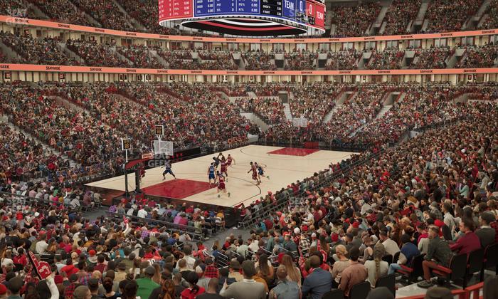 United Center - Section 115 Seat View