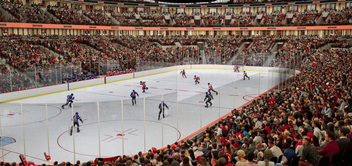 United Center - Section 115 Seat View