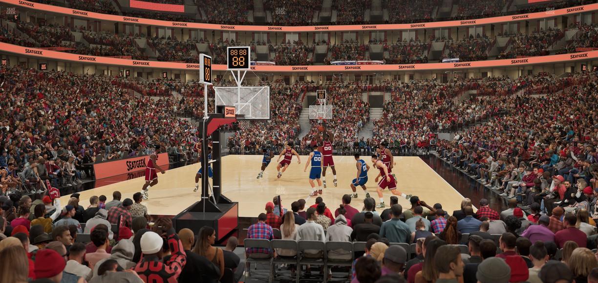 United Center - Section 116 Seat View