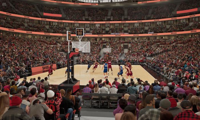 United Center - Section 116 Seat View