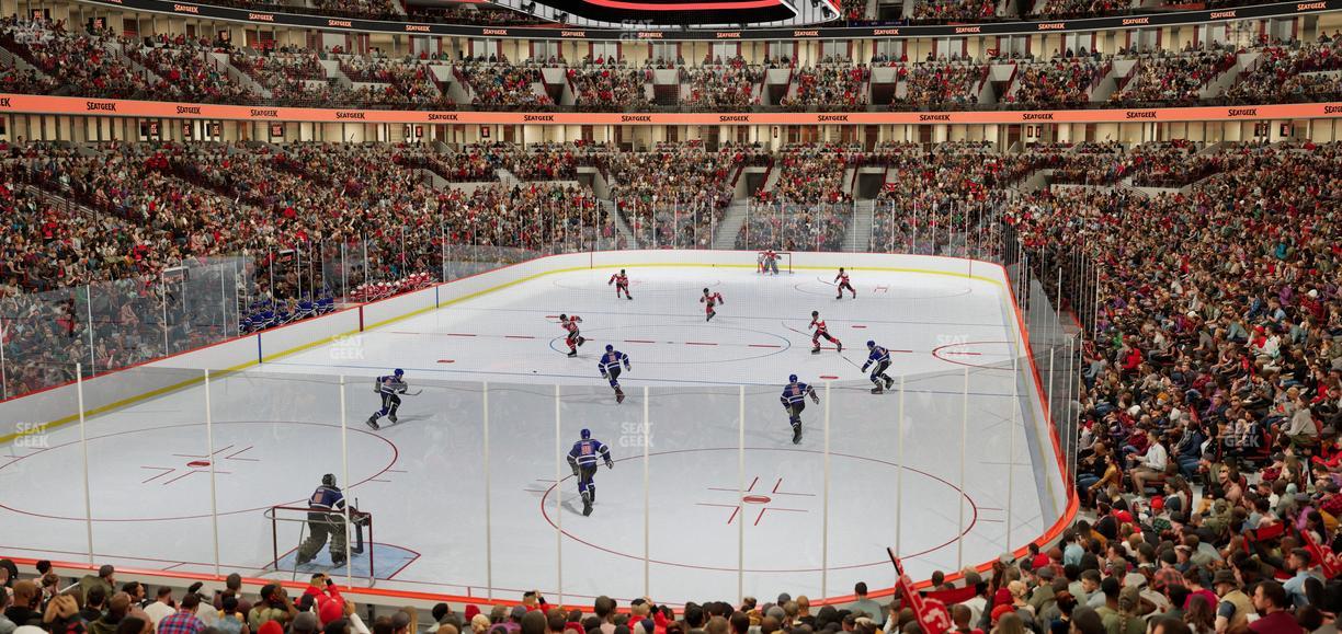 United Center - Section 116 Seat View