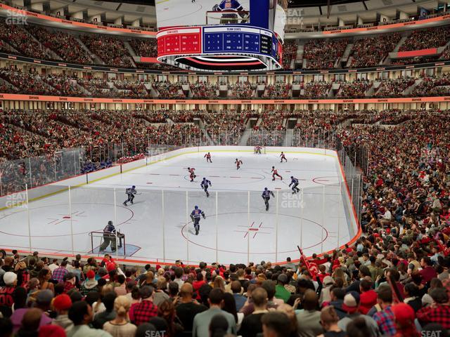 United Center - Section 116 Seat View