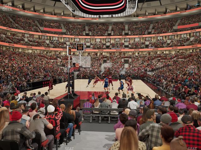 United Center - Section 116 Seat View United Center - Section 116 Seat View