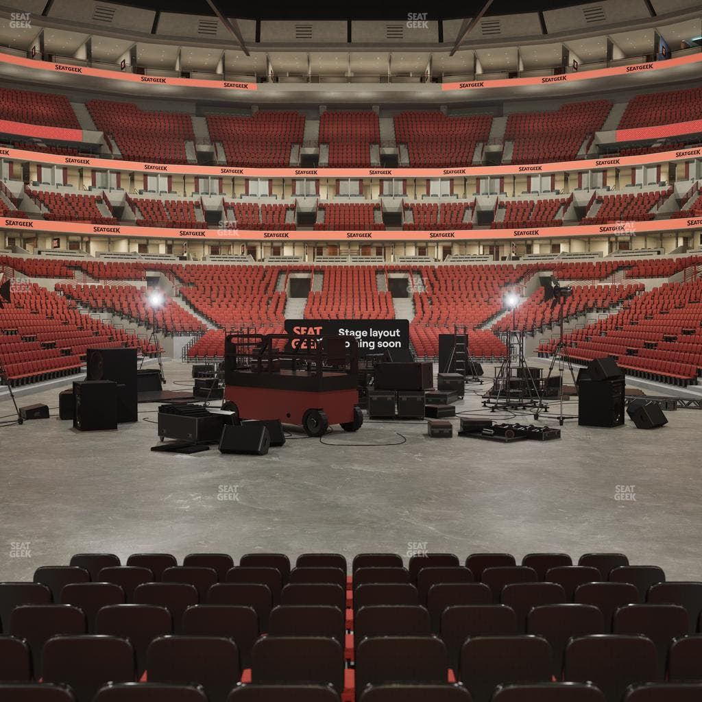 United Center - Section 117 Seat View