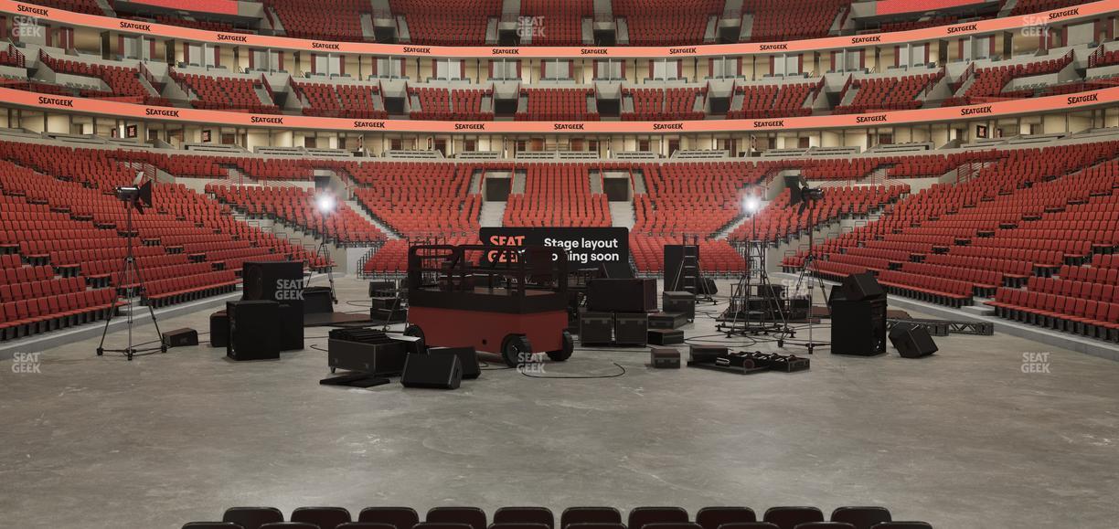 United Center - Section 117 Seat View