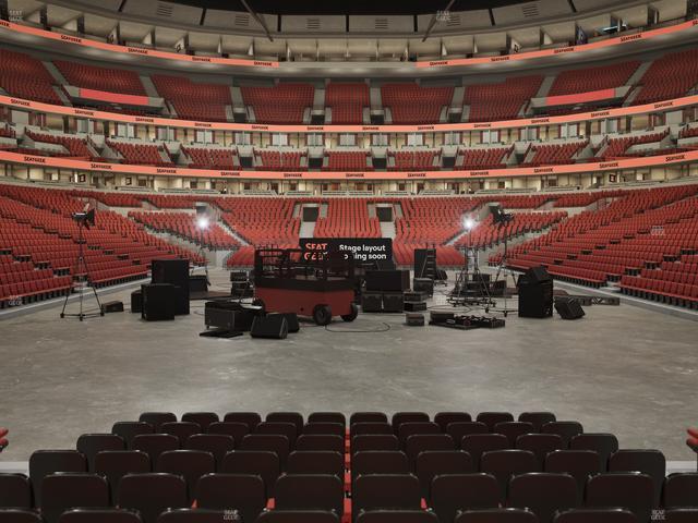 United Center - Section 117 Seat View United Center - Section 117 Seat View