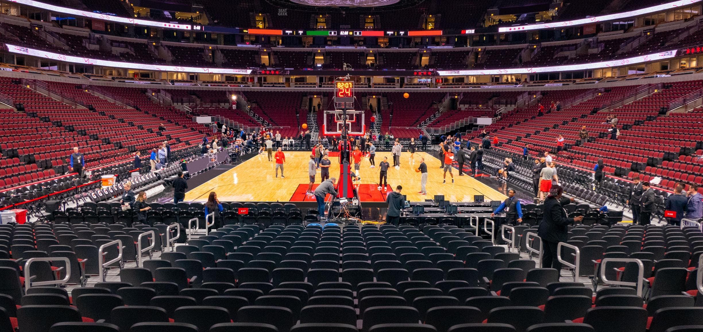 United Center Basketball Seating Chart