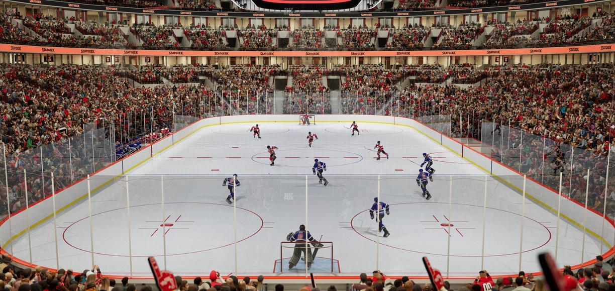 United Center - Section 117 Seat View