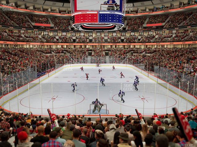 United Center - Section 117 Seat View