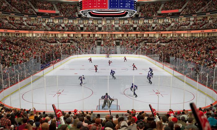 United Center - Section 117 Seat View