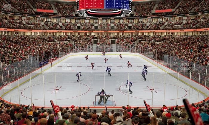 United Center - Section 117 Seat View