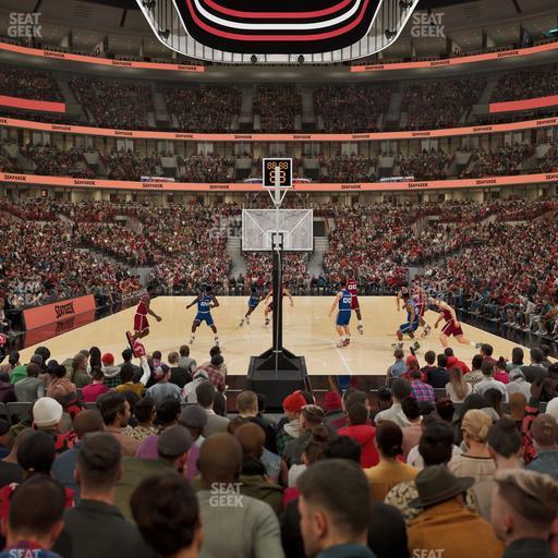 United Center - Section 117 Seat View