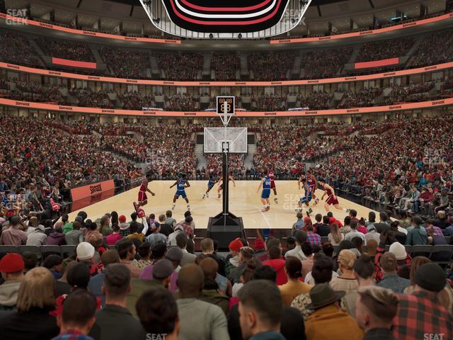 United Center - Section 117 Seat View