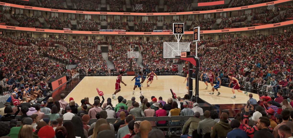 United Center - Section 118 Seat View