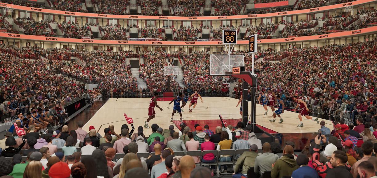 United Center - Section 118 Seat View