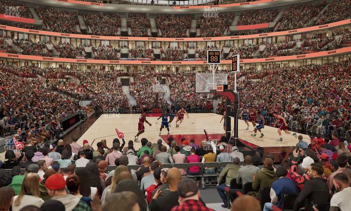 United Center - Section 118 Seat View