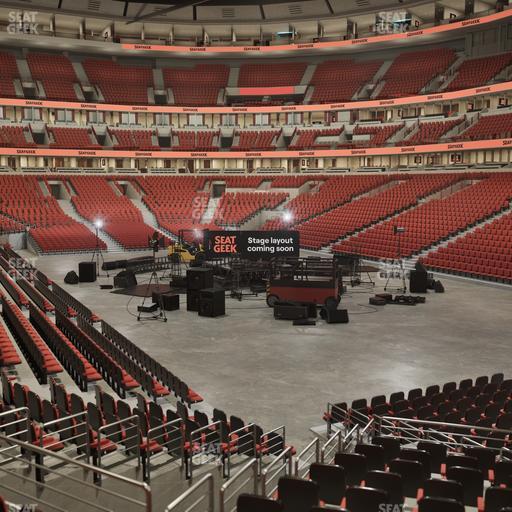 United Center - Section 119 A Seat View