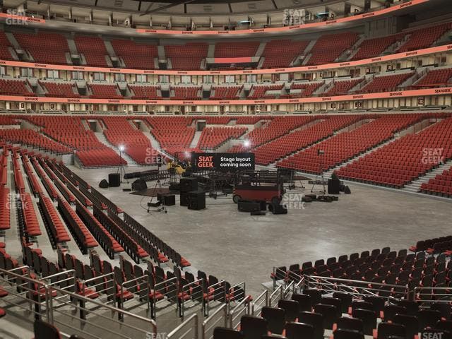 United Center - Section 119 A Seat View