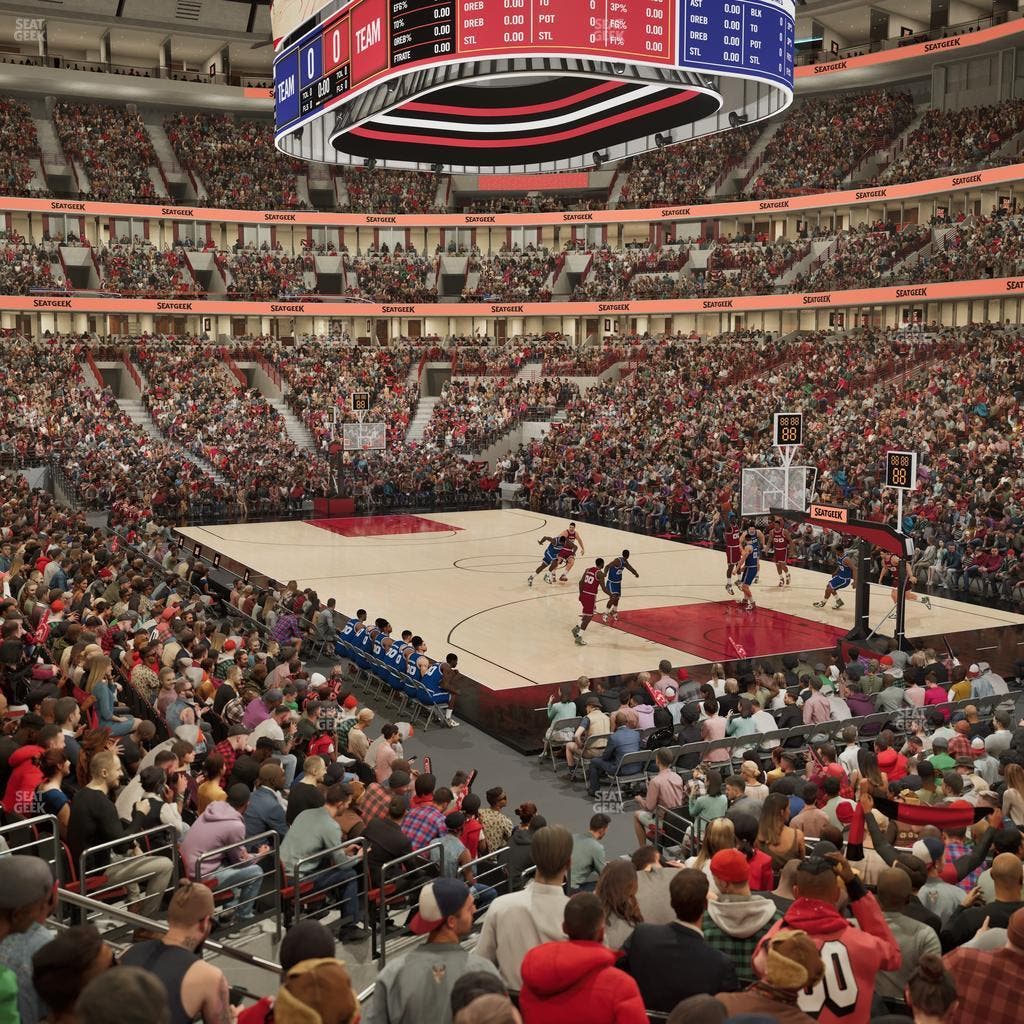 United Center - Section 119 A Seat View